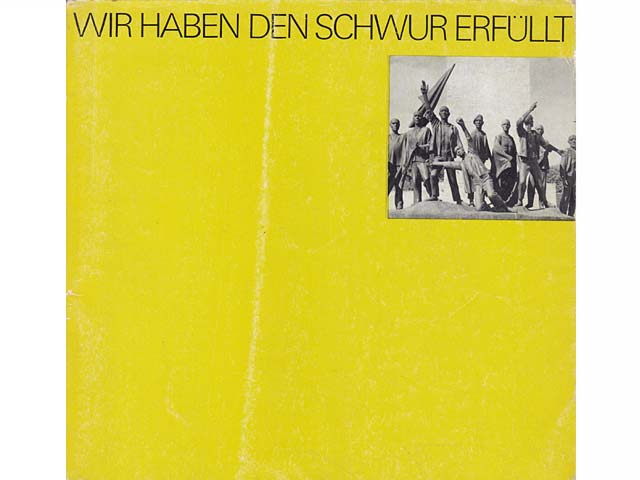 Konvolut "Konzentrationslager Buchenwald / KZ Buchenwald". 6 Titel. 