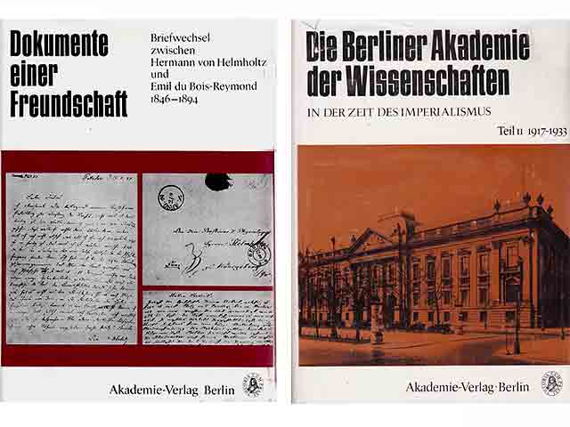 Konvolut "Akademie-Forschung. DDR". 7 Titel. 