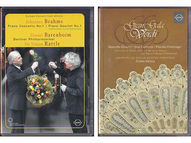 Sammlung „DVD Video Klassische Musik“. 2 Titel. 