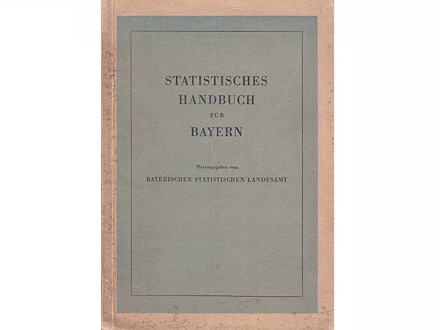 Büchersammlung „Freistaat Bayern“. 5 Titel. 