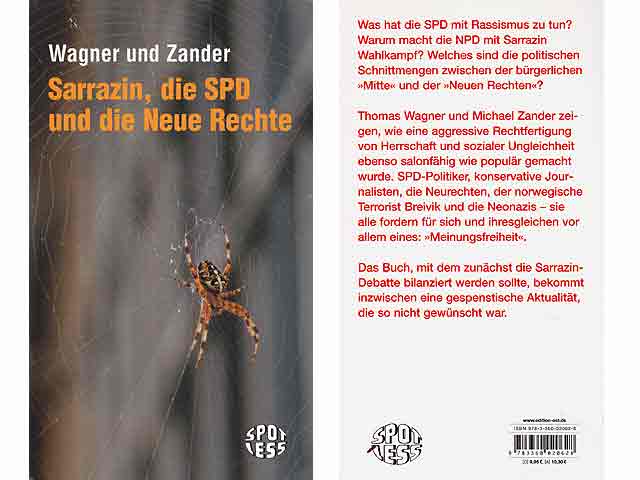 Sarrazin, die SPD und die Neue Rechte. Untersuchung eines Syndroms