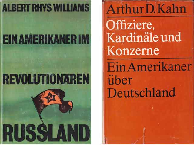 Büchersammlung "Amerikaner". 2 Titel. 