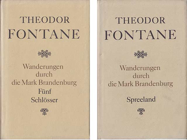 Konvolut „Theodor Fontane“. 3 Titel. 