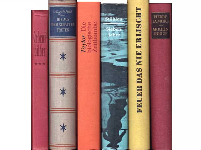 Büchersammlung „Verschiedenes“. 6 Titel. 