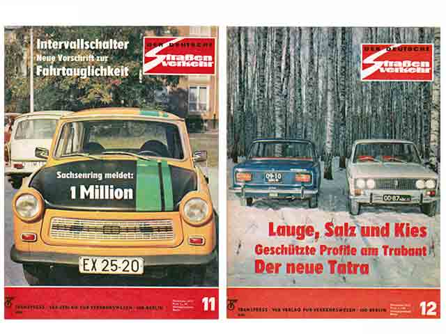 Der deutsche Straßenverkehr. Hefte 11/1973 und 12/1973