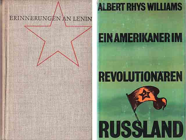 Büchersammlung „Erinnerungen an Lenin“. 2 Titel. 