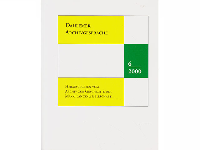 Dahlemer Archivgespräche. Band 6. Hrsg. für das Archiv zur Geschichte der Max-Planck-Gesellschaft von Eckart Henning. Hubert Laitko gewidmet anläßlich seines 65. Geburtstages am 3. April 2000