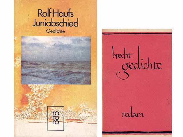 Konvolut „Gedichte, Balladen, Lieder“. 6 Titel. 