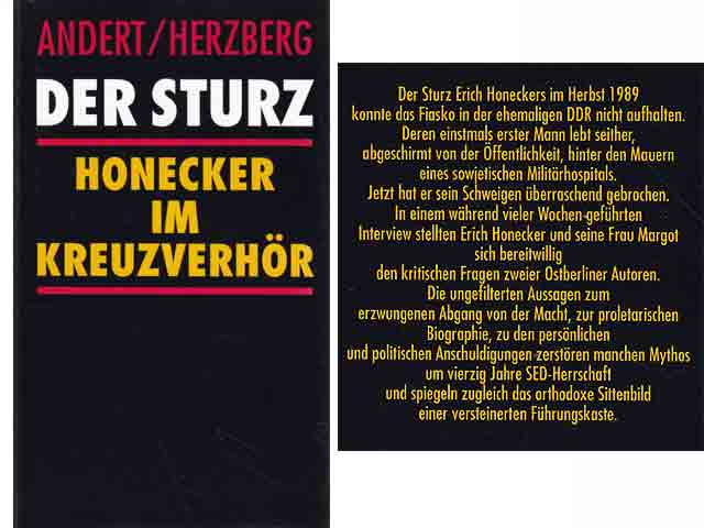 Büchersammlung „Reinhold Andert, Wolfgang Herzberg“. 3 Titel. 