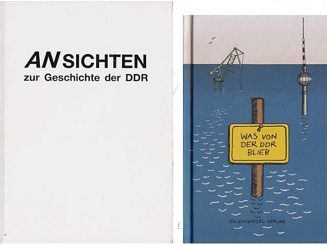 Büchersammlung „Deutsche Frage. DDR/BRD“. 4 Titel. 