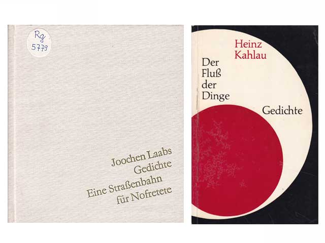 Büchersammlung „Gedichte. 6 Titel. 