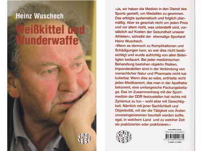 Büchersammlung "Sport in der DDR". 9 Titel. 