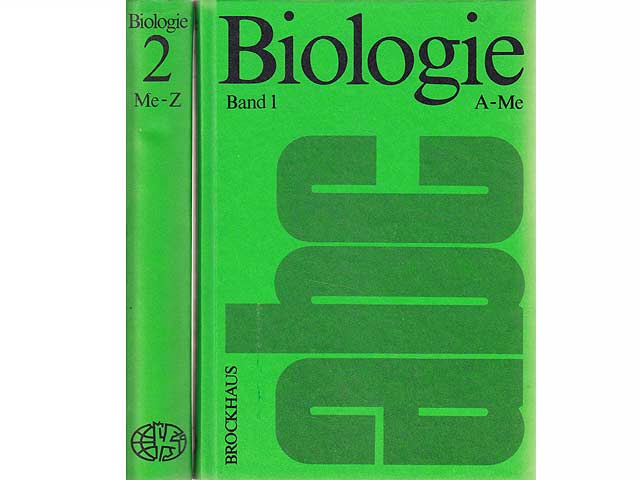 Büchersammlung "Brockhaus ABC. Chemie, Biologie". 3 Titel (5 Bücher.) 