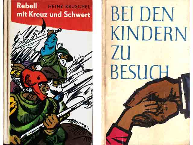 DDR-Kinderbuch-Reihe "Robinsons billige Bücher". 2 Titel. 