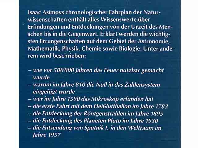 Das Wissen unserer Welt. Erfindungen und Entdeckungen vom Ursprung bis zur Neuzeit. Übersetzung aus dem Amerikanischen. 1. Auflage