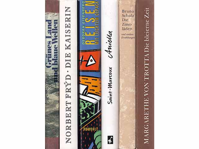 Büchersammlung „Biographisches, Erzählungen. 6 Titel. 