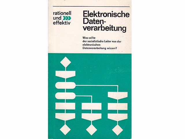 Konvolut "Datenverarbeitung für Ökonomen". 8 Titel. 