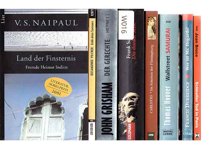 Konvolut „Taschenbücher“. 8 Titel. 