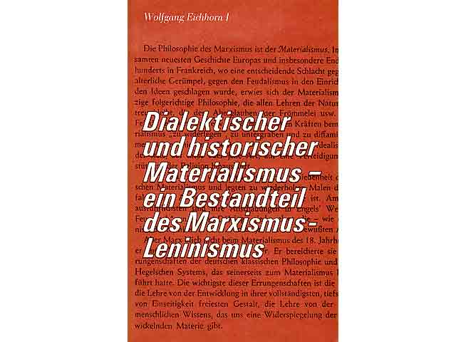 Konvolut "Dialektischer Materialismus". 3 Titel. 