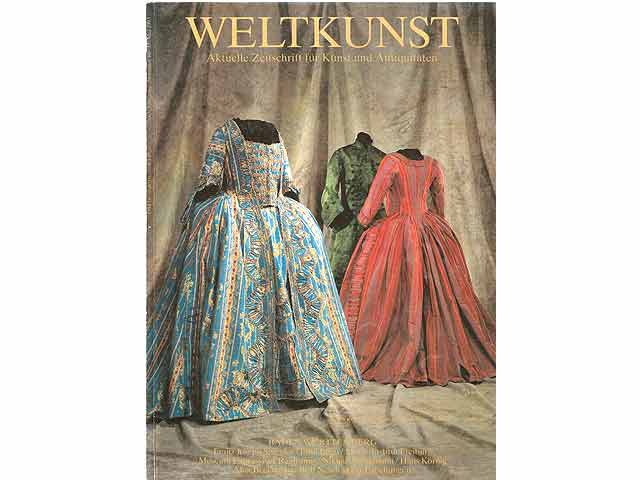 Sammlung „Weltkunst. Aktuelle Zeitschrift für Kunst und Antiquitäten“. 3 Titel. 