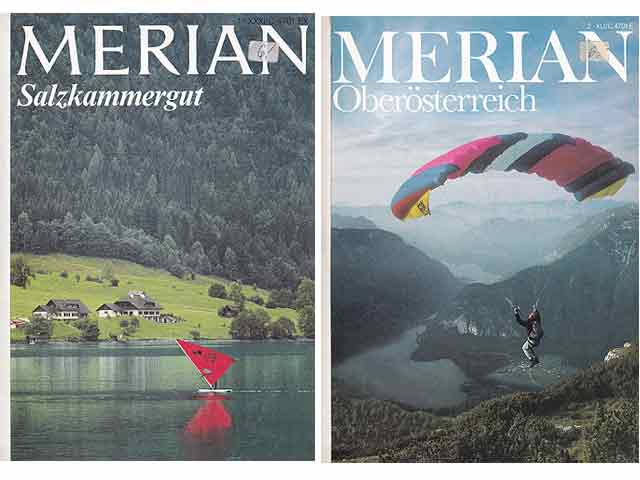 Konvolut „MERIAN“. 6 Titel. 