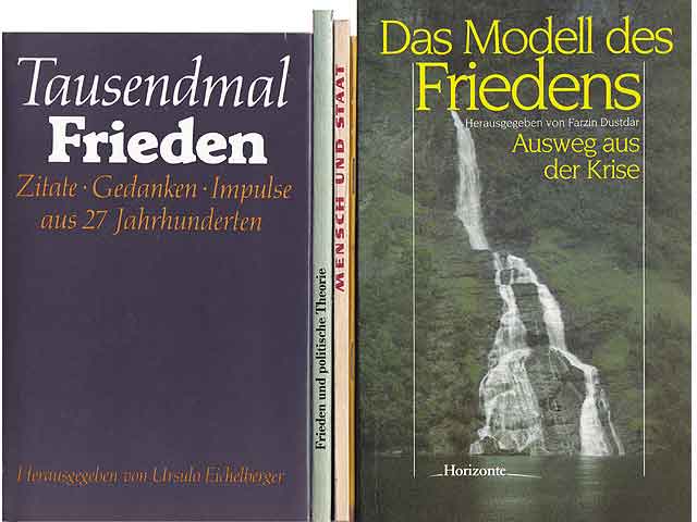 Konvolut "Ringen um eine Antikriegspolitik". 6 Titel. 