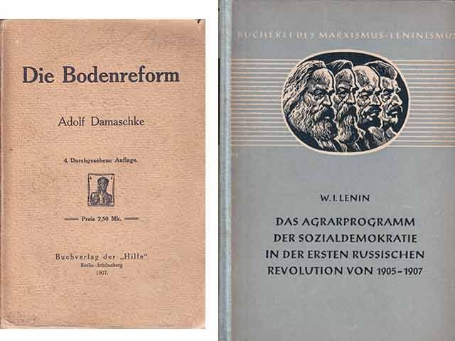 Konvolut „Bodenreform. Teil I1“. 4 Titel. 