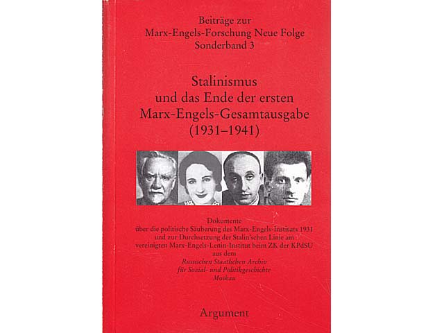 „Beiträge zur Marx-Engels-Forschung Neue Folge“. 3 Titel. 