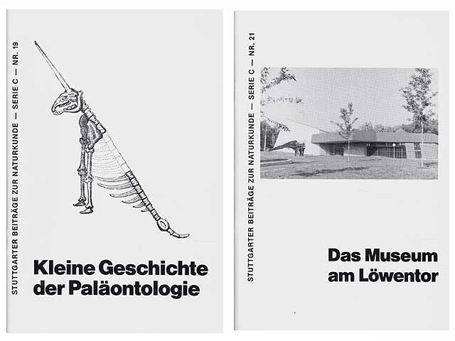 „Stuttgarter Beiträge zur Naturkunde“. 4 Titel. 