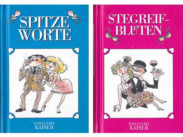 Büchersammlung „Deutsche Rechtschreibung. Stilblüten“. 4 Titel. 