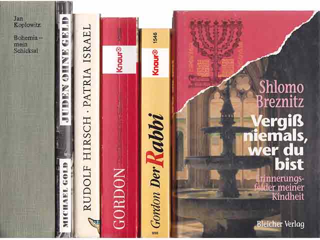 Konvolut "Jüdisches Leben". 6 Titel. 