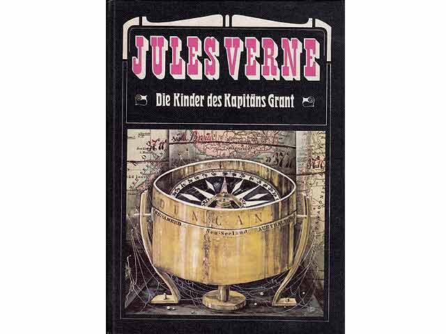 Büchersammlung „Jules Verne“. 7 Titel. 