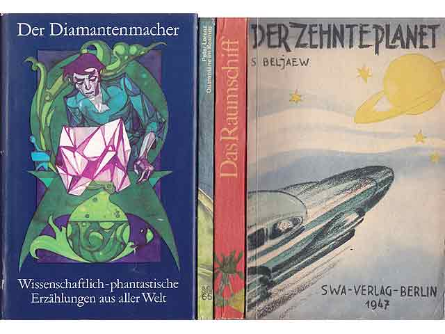 Büchersammlung „Wissenschaftlich-phantastische Erzählungen“. 6 Titel. 