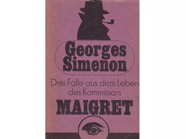 Sammlung Taschenbücher "Georges Simenon". 3 Titel. 