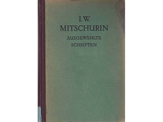 Büchersammlung „Iwan Wladimirowitsch Mitschurin“. 5 Titel. 