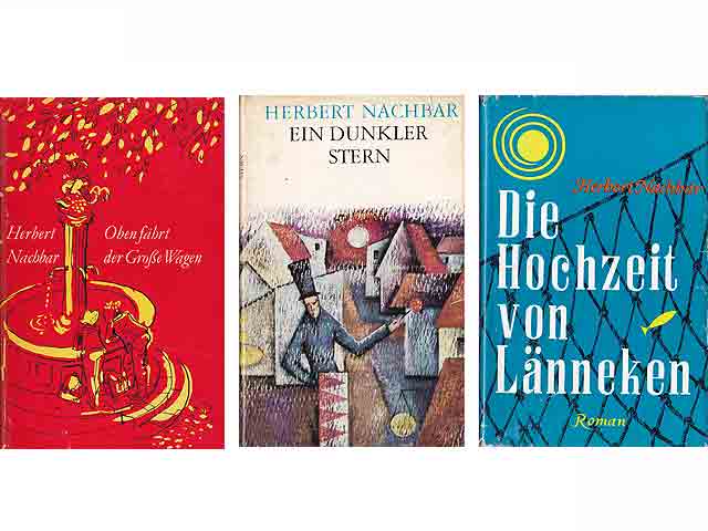 Büchersammlung „Herbert Nachbar“. 3 Titel. 