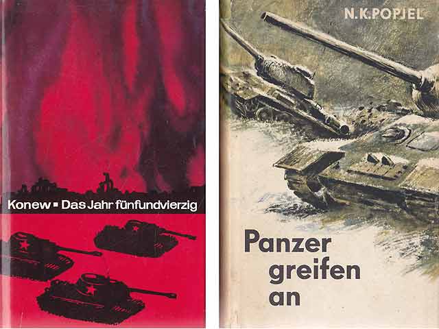Büchersammlung „Sowjetische Kriegsmemoiren“. 4 Titel. 