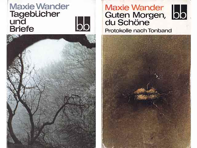 “Maxie Wander“. 2 Titel. 