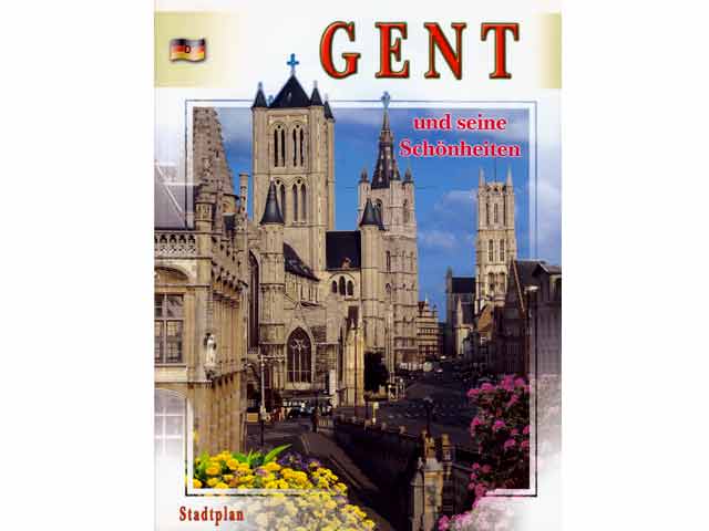 Büchersammlung "Brügge, Brüssel, Gent". 3 Titel. 