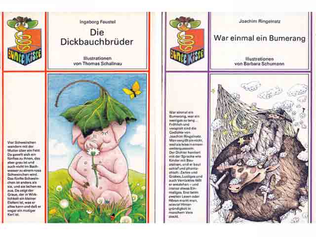 Büchersammlung „Lesehefte, Kinderbücher“. 14 Titel. 