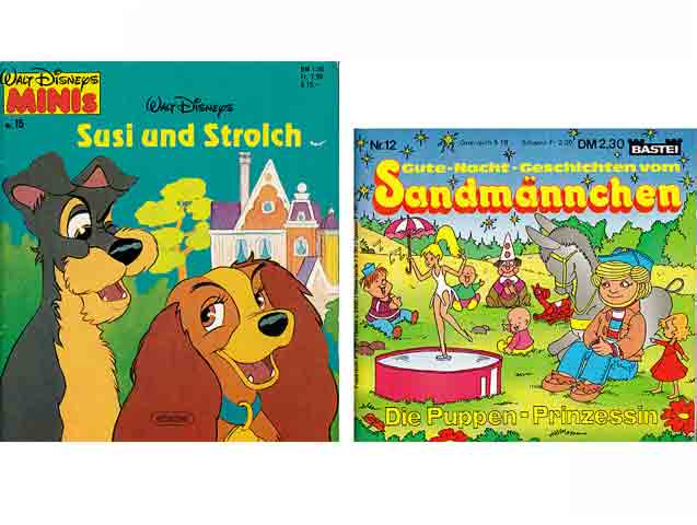 Büchersammlung „Kinderbücher“. 3 Titel. 