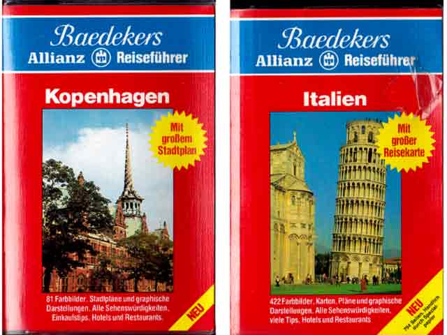 Konvolut "Reiseführer". 7 Titel. 