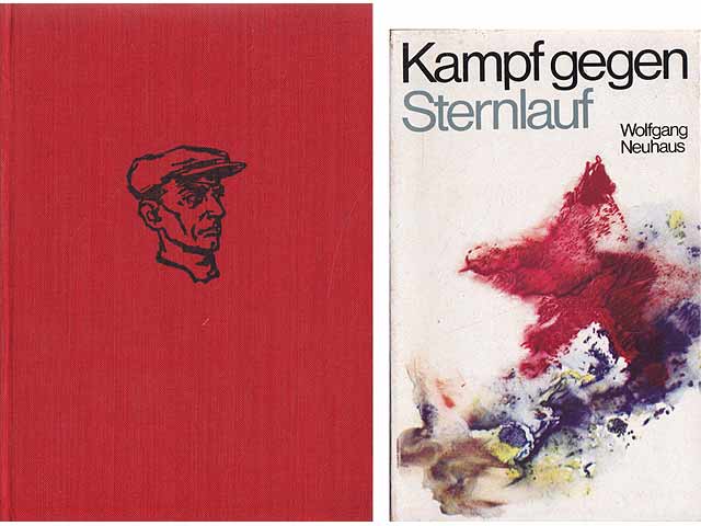 Büchersammlung "Partisanenkämpfe in der Sowjetunion. 2. Weltkrieg". 3 Titel. 