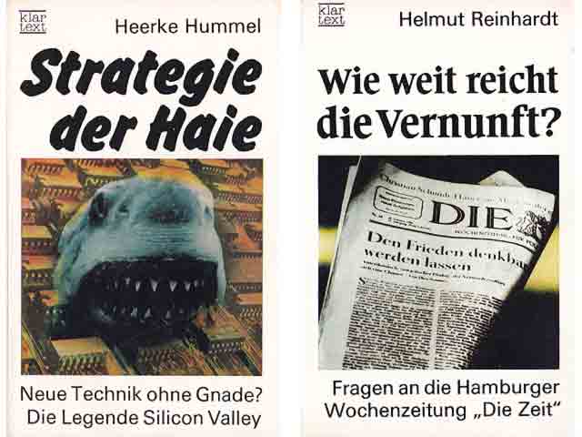 Broschürensammlung "Klartext".  7 Titel. 