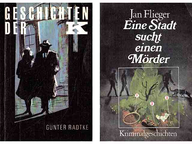Taschenbücher „Kriminalgeschichten“. 3 Titel. 